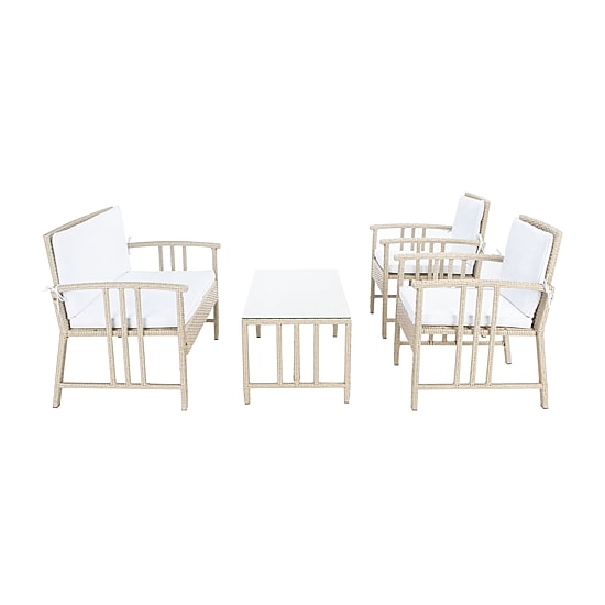 Safavieh 4-pc. Conversation Set Weather Resistant