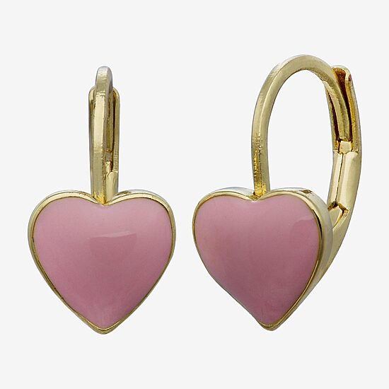 Girls 10K Gold Over Brass Heart 3-pc. Jewelry Set