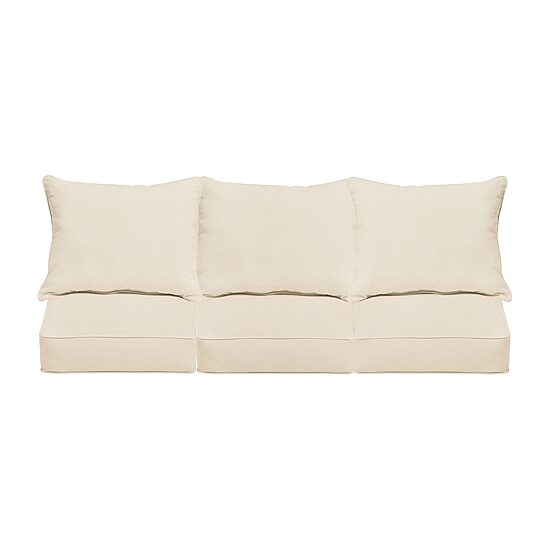 Mozaic Company Deep Seating Sofa Pillow And Set Patio Chair Cushion - Natural