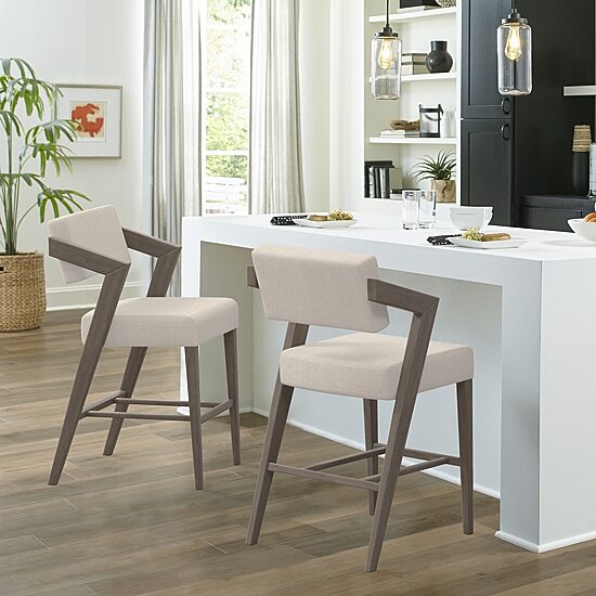 Hillsdale House Snyder Counter Height Upholstered Bar Stool