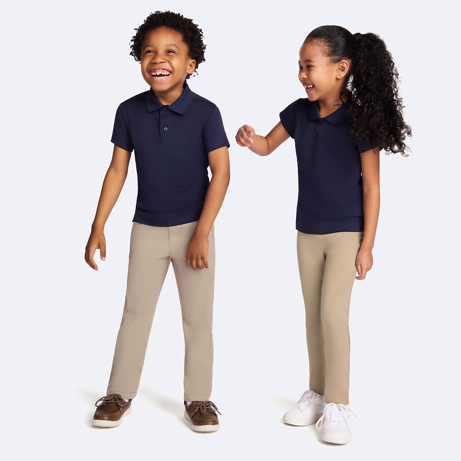 IZOD Performance Mesh Boys Short Sleeve Regular Fit Wrinkle Resistant Moisture Wicking Polo Shirt