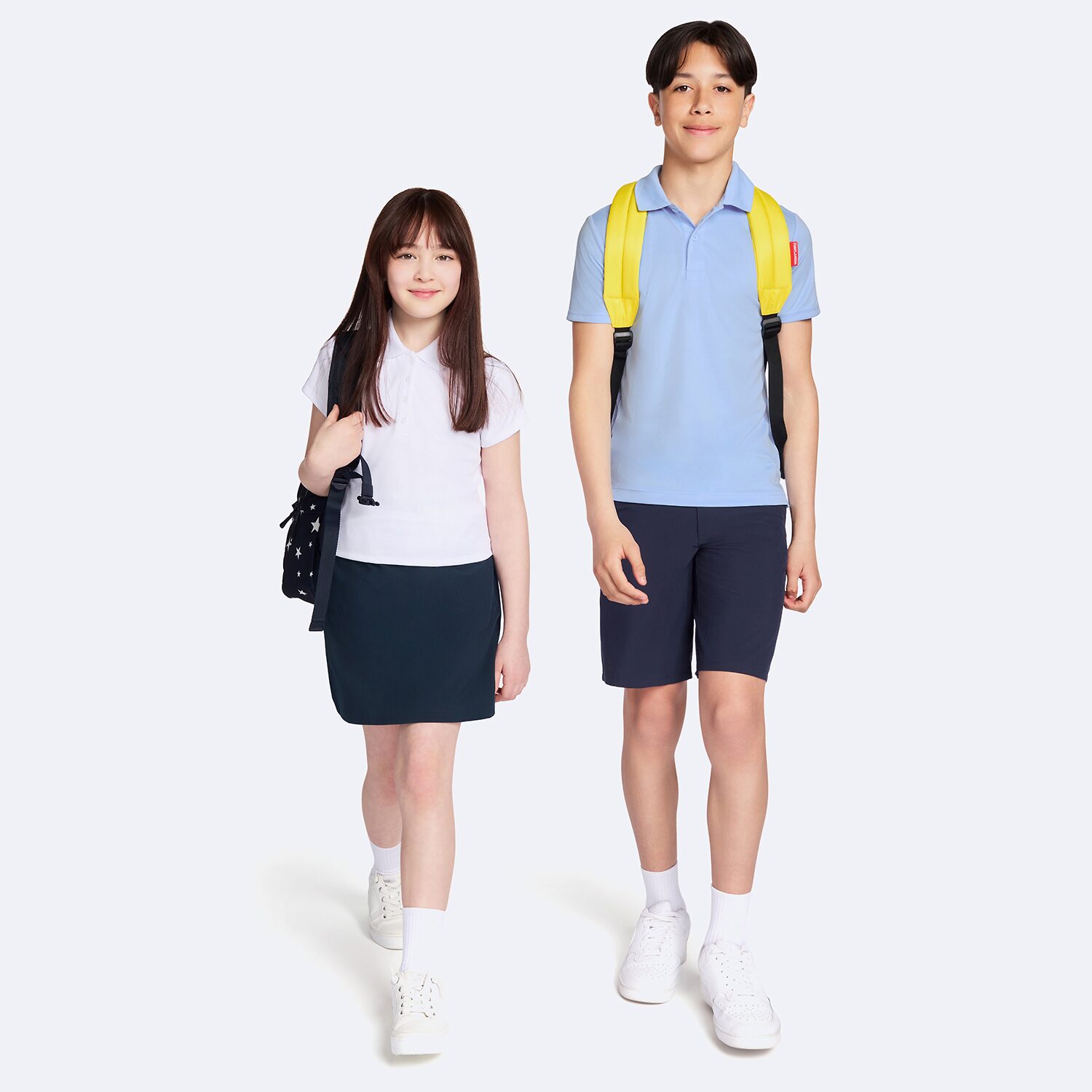 IZOD Performance Mesh Little & Big Kid Girls Short Sleeve Regular Fit Wrinkle Resistant Moisture Wicking Polo Shirt