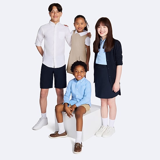 IZOD Performance Skort Little & Big Kid Girls Stretch Fabric Scooter Skirt