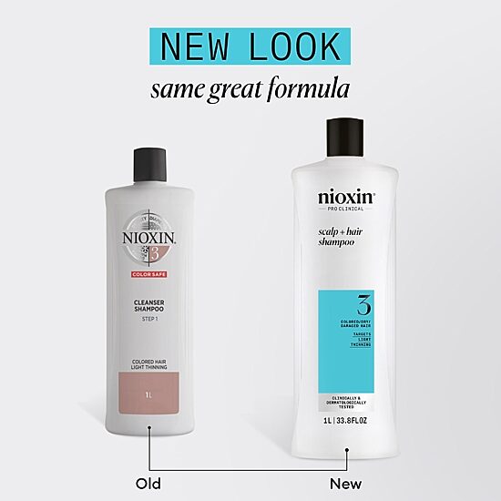 Nioxin® System 3 Scalp + Hair Shampoo 33.8 oz.