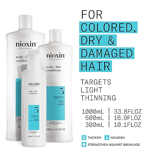 Nioxin® System 3 Scalp Therapy Conditioner - 33.8 oz.