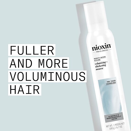 Nioxin® Density Defend Styling Volumizing + Thickening Hair Mousse 6.7 oz.
