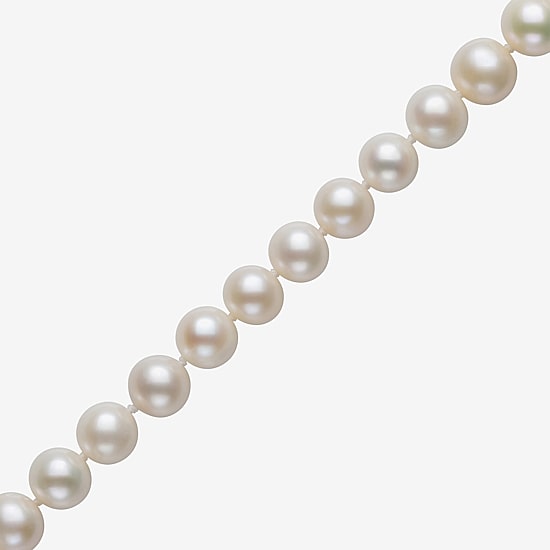Sofia Womens White 24 Inch Strand Necklace