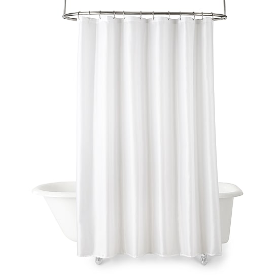 Maytex 70" x 71" Fabric Shower Curtain Liner