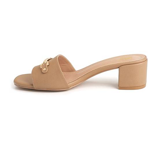 New York & Company Womens Maxine Slide Sandals