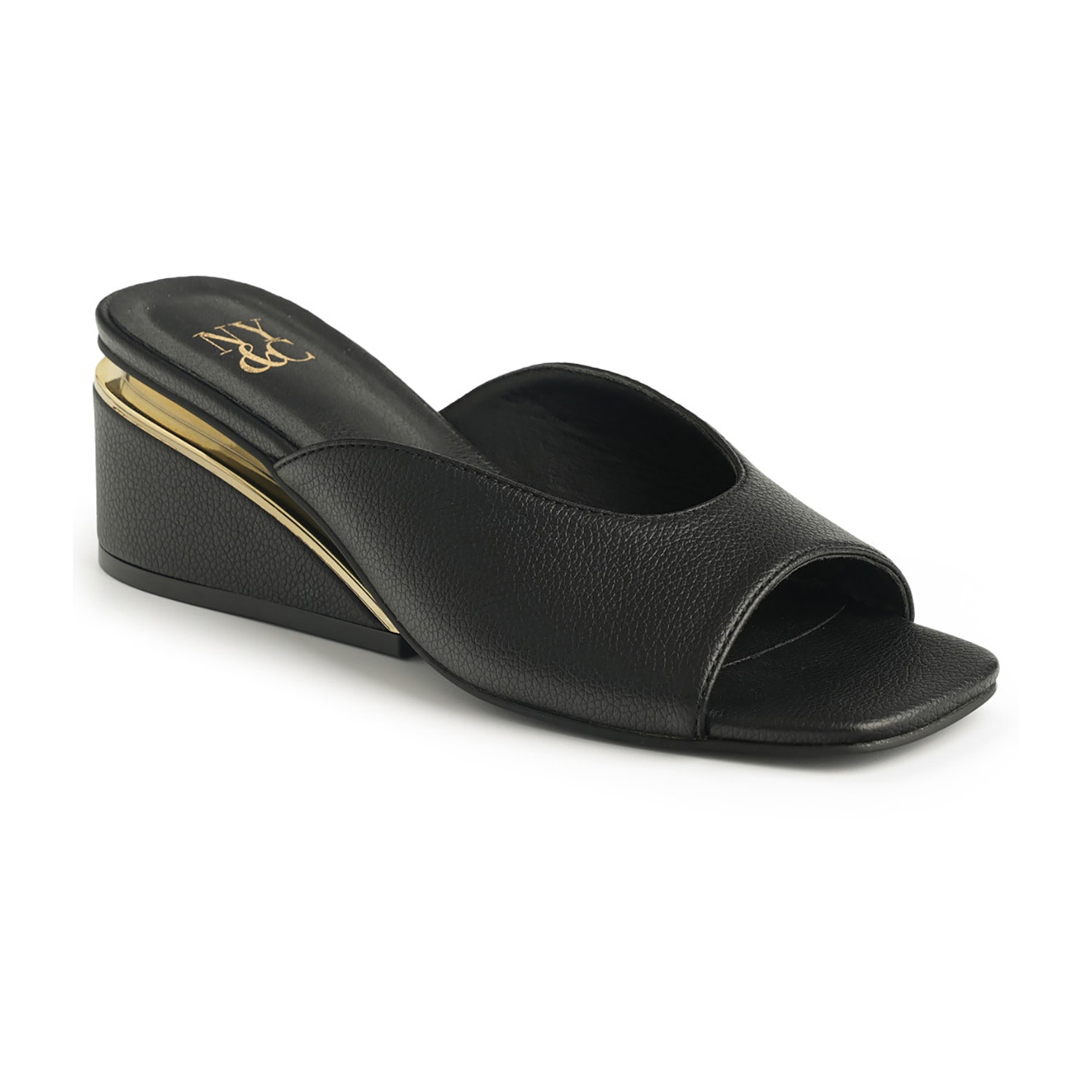 New York & Company Womens Malany Slide Sandals