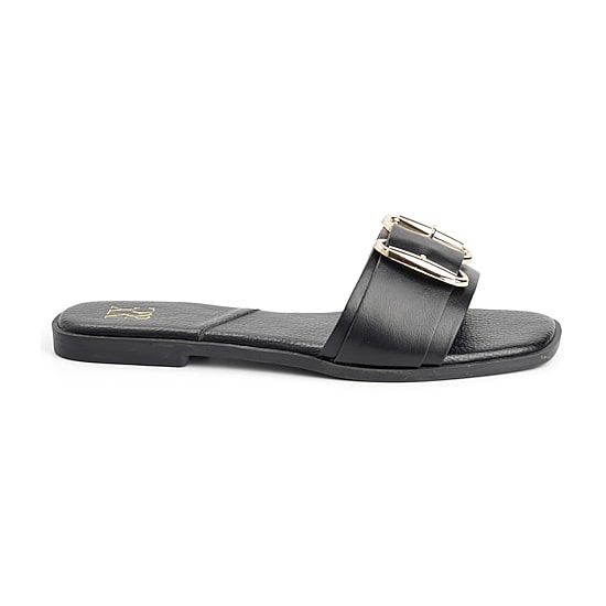 New York & Company Womens Wenda Slide Sandals