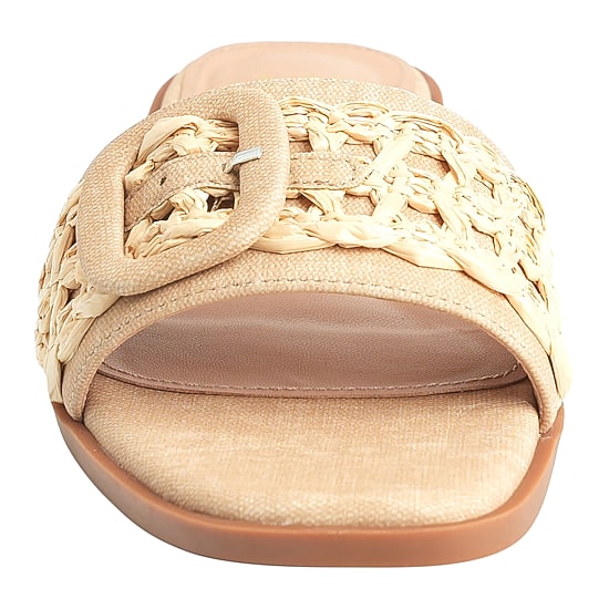 New York & Company Womens Amber Slide Sandals
