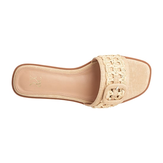 New York & Company Womens Amber Slide Sandals