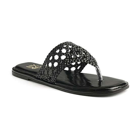 New York & Company Womens Phillipa Slide Sandals