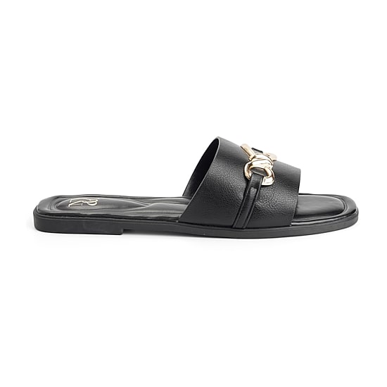 New York & Company Womens Rayla Slide Sandals
