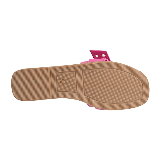 New York & Company Womens Rey Slide Sandals