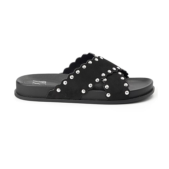 New York & Company Womens Barnett Slide Sandals
