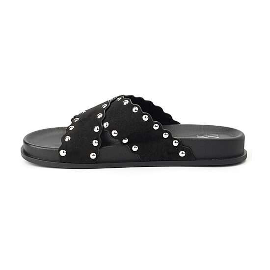 New York & Company Womens Barnett Slide Sandals