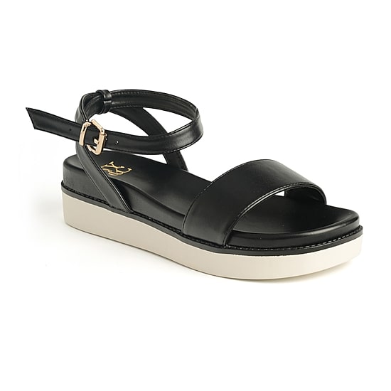 New York & Company Womens Charli Strap Sandals