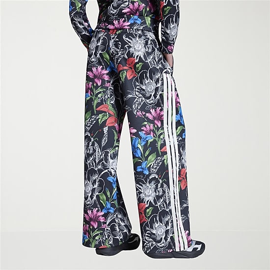 adidas Farm Rio Womens Wide Leg Mid Rise Loose Fit Track Pant