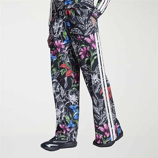 adidas Farm Rio Womens Wide Leg Mid Rise Loose Fit Track Pant