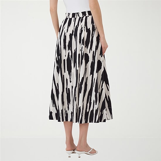 RM Rebecca Minkoff Womens Mid Rise Midi Pencil Skirt