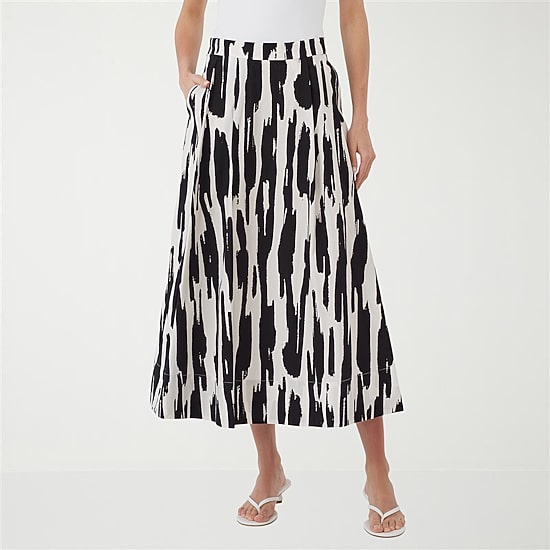 RM Rebecca Minkoff Womens Mid Rise Midi Pencil Skirt