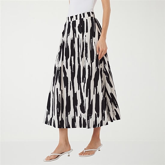 RM Rebecca Minkoff Womens Mid Rise Midi Pencil Skirt