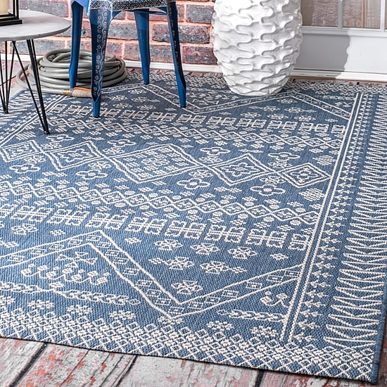 nuLoom Kandace Outdoor Rectangular Rug
