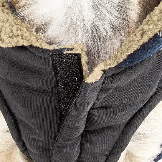 Pet Life ® 'Allegiance' Classical Plaided Insulated Dog Coat Jacket