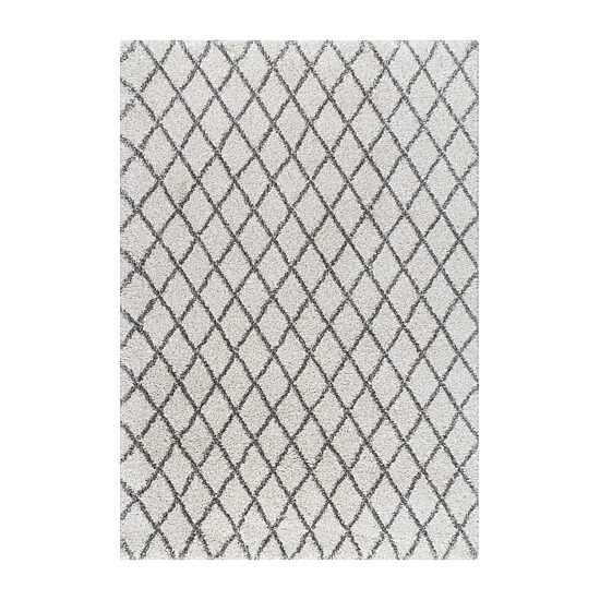 nuLoom Lenita Trellis Shaggy Rectangular Rug