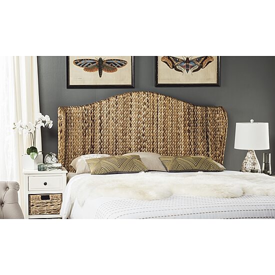 Nadine Metal Upholstered Tufted Headboard