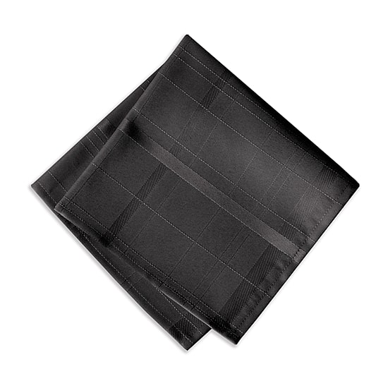 Threadmade Elegance Plaid Damask 4-pc. Napkins