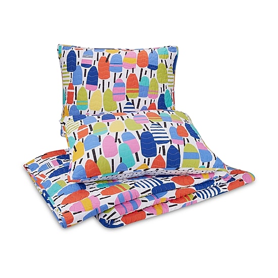 Makers Collective Buoys Reversible Quilt Set