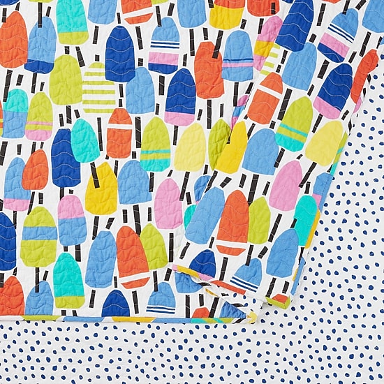Makers Collective Buoys Reversible Quilt Set