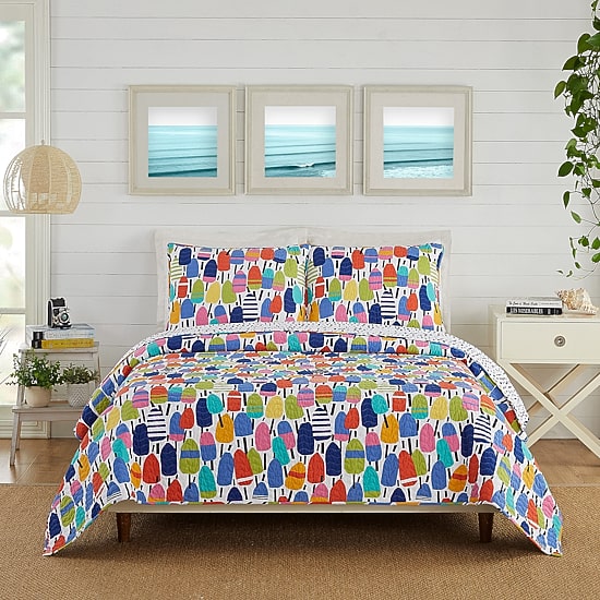 Makers Collective Buoys Reversible Quilt Set