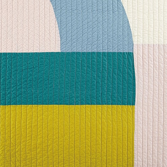 Makers Collective Modshapes REVERSIBLE Quilt Set