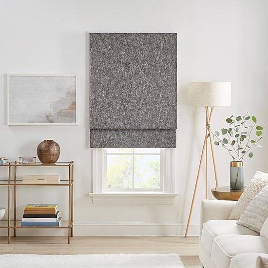 Eclipse Drew Energy Saving Cordless Blackout Roman Shade