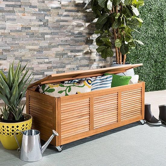 Safavieh Elina Wood Storage Box