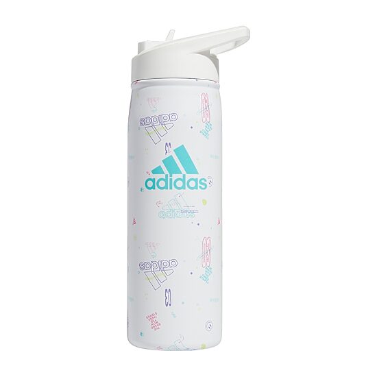 adidas Steel 600 ML Water Bottle with Straw