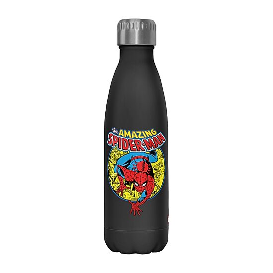 Disney Collection Spiderman Urban Hero 17 Oz Stainless Steel Bottle