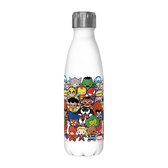 Disney Collection Avengers Pile Up 17 Oz Stainless Steel Bottle