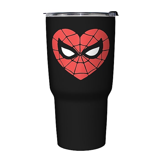 Disney Collection Spiderman Spidey Heartbreaker 27 Oz Stainless Steel Travel Mug