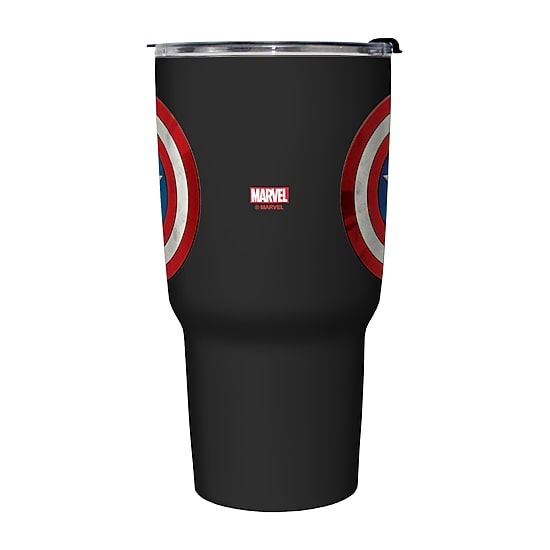 Disney Collection Captain America Shinyshield 27 Oz Stainless Steel Travel Mug