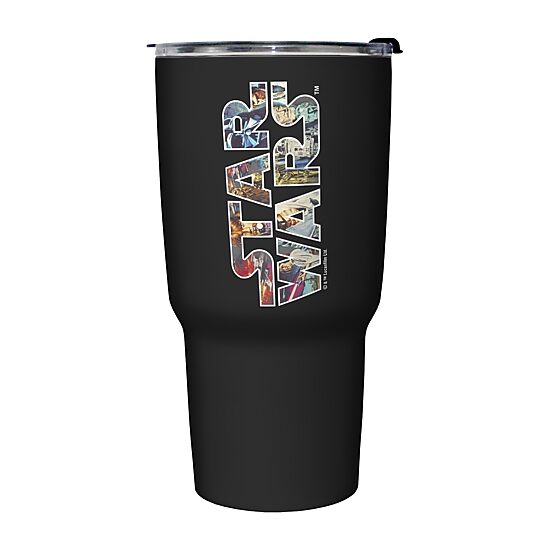 Disney Collection Star Wars Epic Logo 27 Oz Stainless Steel Travel Mug