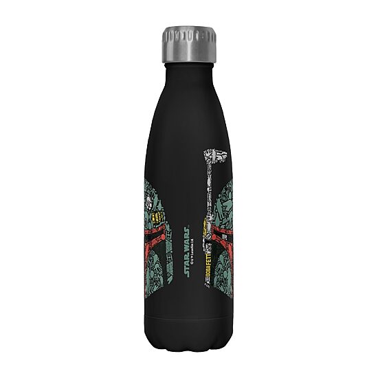 Disney Collection Star Wars Boba Icons 17 Oz Stainless Steel Bottle