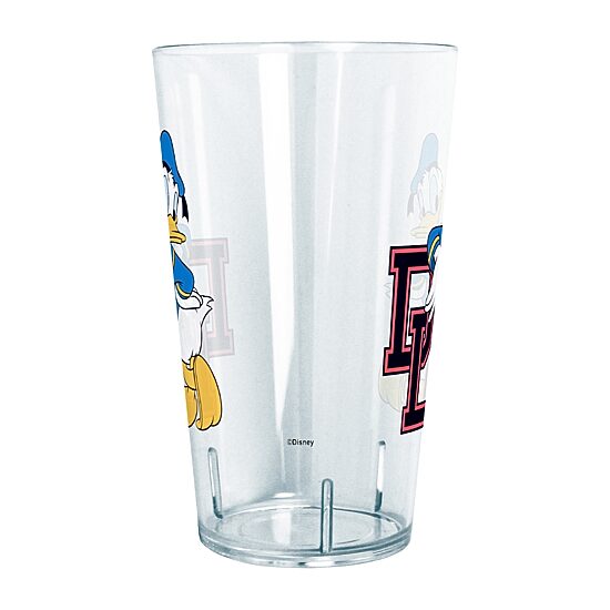Disney Collection Donald College 24 Oz Tritan Cup 4pc Set