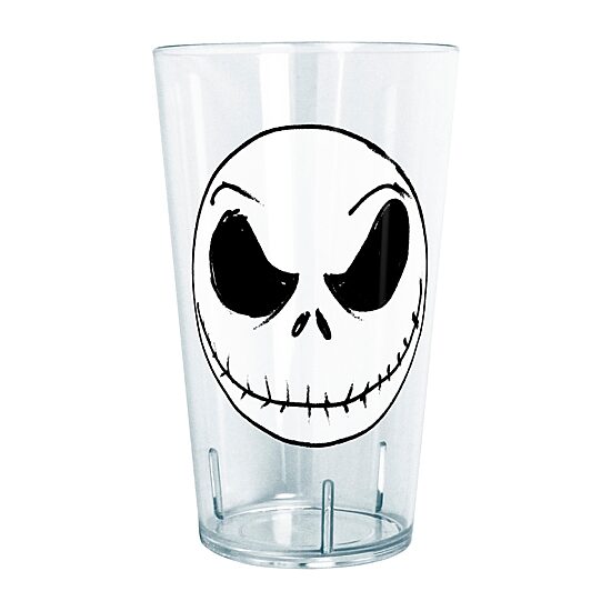 Disney Collection Nightmare Before Christmas Big Face Jack 24 Oz Tritan Cup 4pc Set