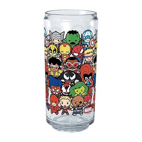Disney Collection Marvel Pile Up 16 Oz Tritan Cup 2pc Set