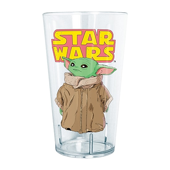 Disney Collection Star Wars Logo Child Gaze 24 Oz Tritan Cup 4pc Set